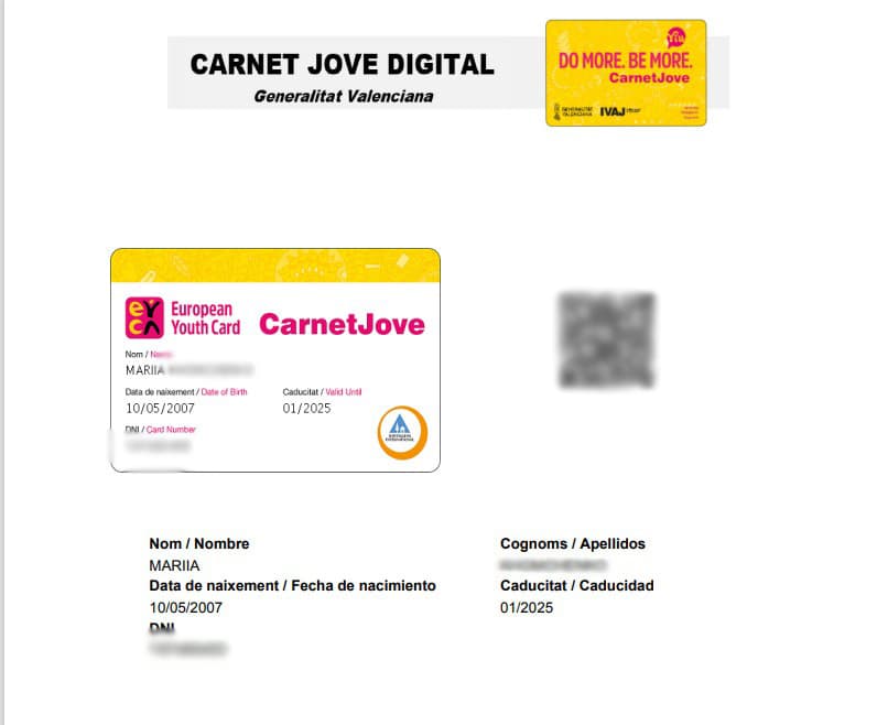 Получение Carnet Jove фото 2