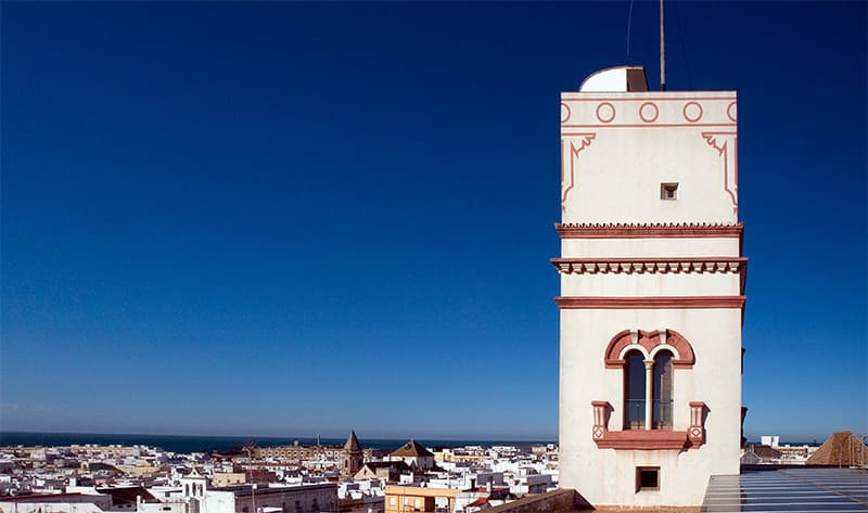 Башня Torre Tavira в городе Cadiz фото