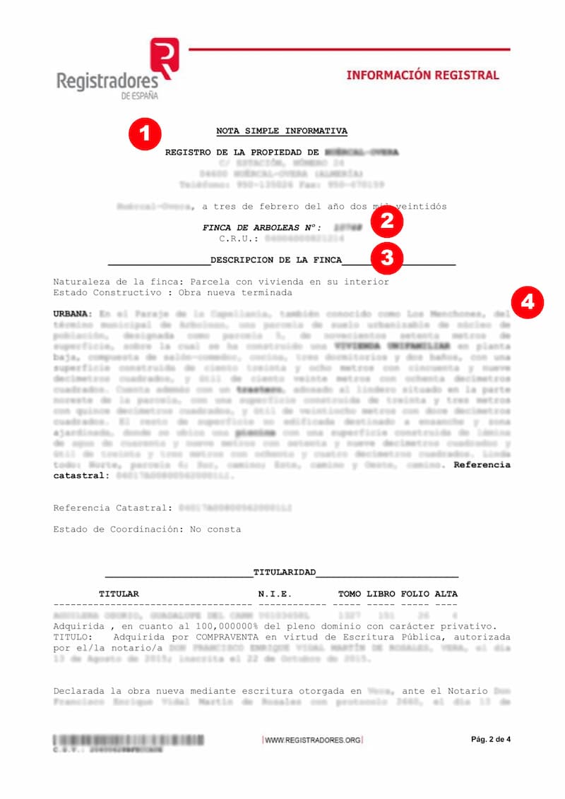 Как выглядит Nota Simple