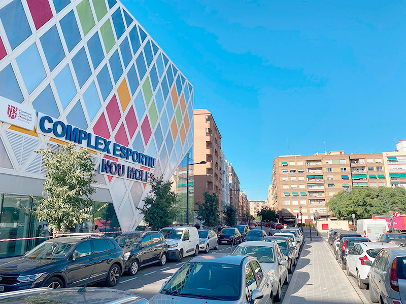 Спортивный павильон Polideportivo Nou Moles, Olivereta