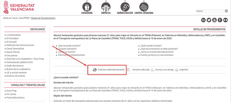 Перейдите по ссылке для заказа cita