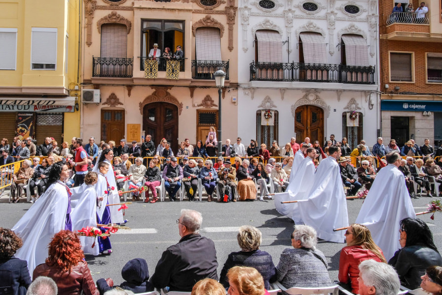 Празднование Semana Santa фото