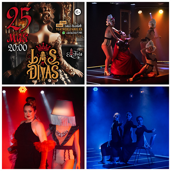 Афиша спектакля &laquo;Las Divas&raquo; фото